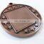 Zinc alloy antique copper plating custom emboss medal commemorative double-side medal