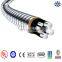 UL certificated PVC insulation PVC inner sheath aluminum alloy chain armoring MC cable
