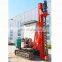 Solar bore steel sheet pile driver machine piling equipment