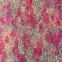 fancy 3d flowers embroidery fabric pink tulle lace