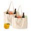 Custom Multi Inside Pocket Fruit Vegetable Tote Bag Grocery Bags Organic Reusable Shopping Bag