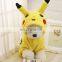 Pet dog Clothes Pikachu cosplay Change to pack Overcoat cartoon suit