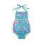 Girl Summer Boho Halter Romper Custom Design Baby Clothes Cute Desi Girls Pictures