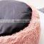 Wholesale Custom Luxury Warm Soft Dog Cat Cushion Sofa Plush Round Pet Bed