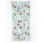 Wholesale 100% cotton rectangle colorful digital print super soft towels custom beach towel with image pattern