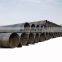 Large diameter welded black low carbon spiral steel pipe