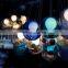 Color Glass LED Hanging Lamp G4 LED Light Suspension Lighting