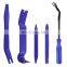 5Pcs Auto Door Clip Panel Trim Removal Tool Kits for Car Dash Radio Audio Installer Pry Tool Set