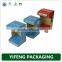 CUSTOMIZED MADE TOYS PACKING PAPER BOX WITH PVC WINDOW ON THE TOP