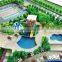 Architectural plastic scale model , water park miniature building model