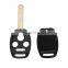 Fob Frequencies Transponder Chip Case Keys Blank High Quality Blanks 4 button Remote Key Shell