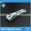 sharp but safe nailclippers, nail clippers with coustom letter hole in the handle, carbon steel nail cutters for finger or toe