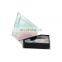Custom empty holographic diamond shape eyelashes cardboard paper lash packaging box