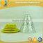 Yellow Five-pieces Glass Bowls Set
