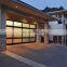 Aluminum Coated Frosted Glass Measurement Custom Garage Door