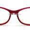 acetate chain and big frame new glasses and women's rhinestone eyeglass frames