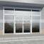 Commercial System Hinged Door Aluminium Double Glass Entrance Swing KFC Door