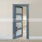 aluminium double frosted tempered modern casement hinge door for bathroom interior hotel home house