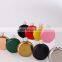 Women Men Yellow Diamond Gold Lighter Pink Black Perfume Bottle Round Whiskey Hip Flask