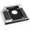 aluminium 9.0/9.5/12.7mm 2.5inch 2nd Hard Drive Disk Caddy SATA3.0 SSD Bracket adapter second hdd caddy laptop