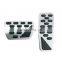 Car Accessories Stainless Plate Brake Pedal Pad Replacement Accelerator Pedal Pads Cover For Wrangler 2018