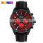 SKMEI 9154 Multi Functional Men Quartz Wrist Watches Chronograph Waterproof Fashion Leather Reloj De Hombre