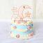 Creative Cartoon Star Moon Clouds Cake Topper for Party Baking Decoration Celebration Suppliers Plug-in Paper Cake Topper