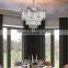 HUAYI High quality Crystal Lamp Indoor Hotel Decoration Customized Crystal Chandeliers Pendant Lights