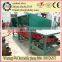 Rotary drum wood debarking peeling machine