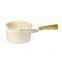 Poland Small Colorful Flower Pattern Kitchen Dual Purpose Enamel Milk Pot
