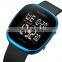 SKMEI 1843 top selling digital silicone plastic watches stainless steel caseback japan movement watch men chronograph