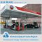 Private custom design prefabricated grid structure space frame gas station