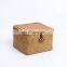 Hot Selling Hand woven straw basket with cover straw square basket house decor, Seagrass Box Wholesale For Gift