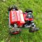 remote control brush mower, China remote controlled grass cutter price, grass trimmer for sale