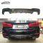 G30 F90 M5 Carbon Fiber FD Style Rear Diffuser With Light Rear Bumper Lip For BMW 5 Series G30 F90 M5