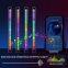 RGB Pickup Rhythm Lights Rechargeable Voice Control LED Music Sync Light Car Pickup Lamp Rhythm Light