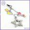 enamel metal dangle charm phone anti dust plug for earphone
