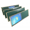 Sliding Blackboard Unit Horizontal Slider Chalkboard Cabinet
