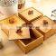 Creative solid wood unfinished wooden storage box ,small wooden box wholesale                        
                                                Quality Choice