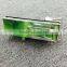 FT-250 glass patch fitting with lock aluminium/stainless steel plate door clamps