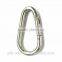 7350 With Nut Galvanized Oval Snap Hook