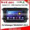 Wecaro Android 4.4.4 HD Capacitive screen wifi/3G car dvd gps navigation for VW TIGUAN 2007-2011