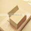 Cosmetic paper box brown kraft paper box paper box with pvc window