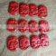 Red cinnabar zodiac pendant 12 chinese zodiac animals pendant for sale