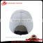 Custom fashion 100%polyester perforated baseball hat sports hat with leather patch
