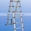 telescopic aluminum ladder/multi-function step ladder/extendable ladder