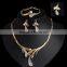 Wholesale African Costume Jewelry Set Jewelry Set For Wedding 18 Carat Gold Jewelry Sets
