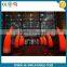 superb stage decoration inflatable tusk with LED lights for event party decoration