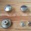 Transparent Rubber Covered Jeans Button For Jackets or Jeans --- J1538