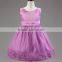 fashion girls birthday dress tutu lace flower puffy dress for girls from 2-8 years